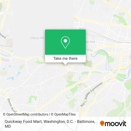 Quickway Food Mart map
