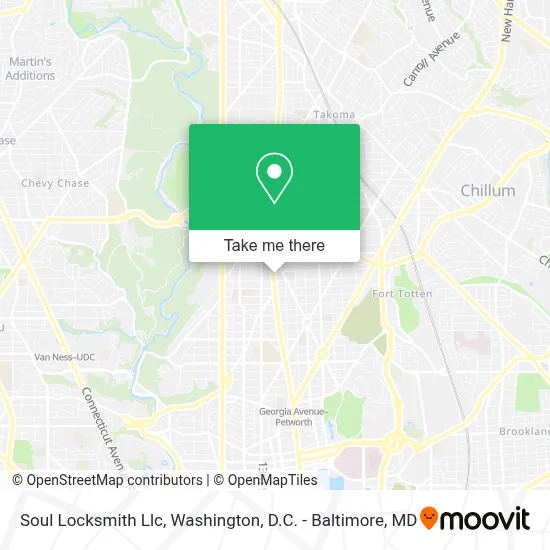 Soul Locksmith Llc map