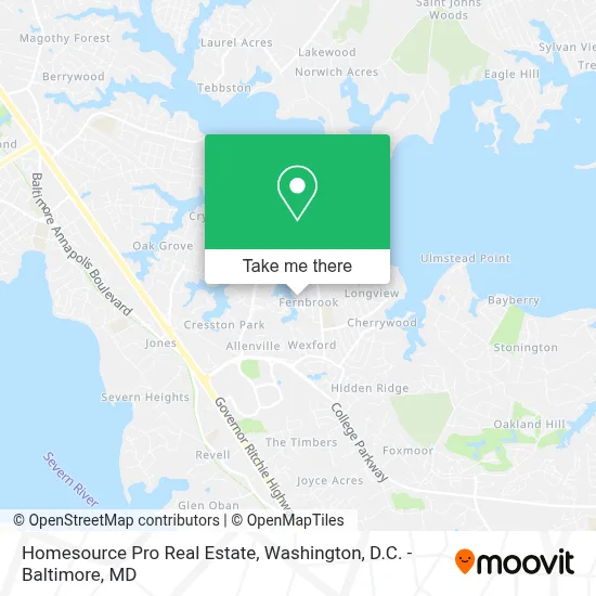 Homesource Pro Real Estate map