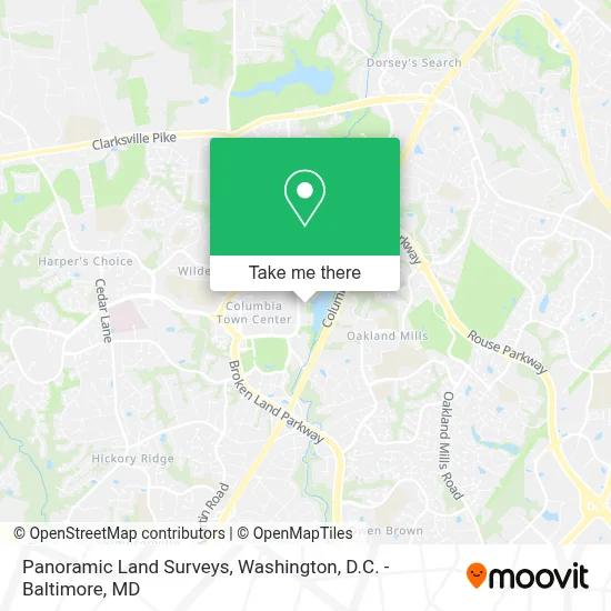 Panoramic Land Surveys map