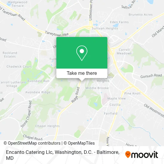 Encanto Catering Llc map