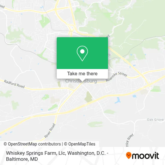 Whiskey Springs Farm, Llc map