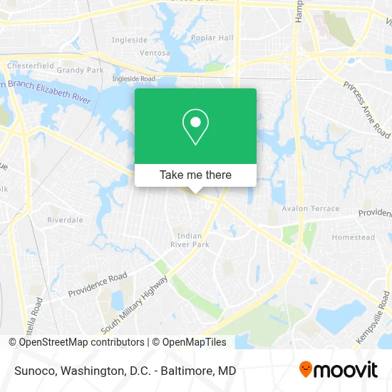 Sunoco map