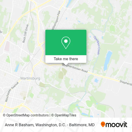 Anne R Basham map