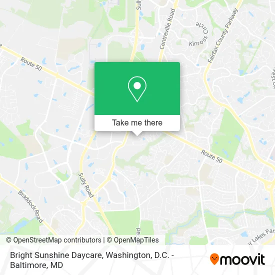 Bright Sunshine Daycare map