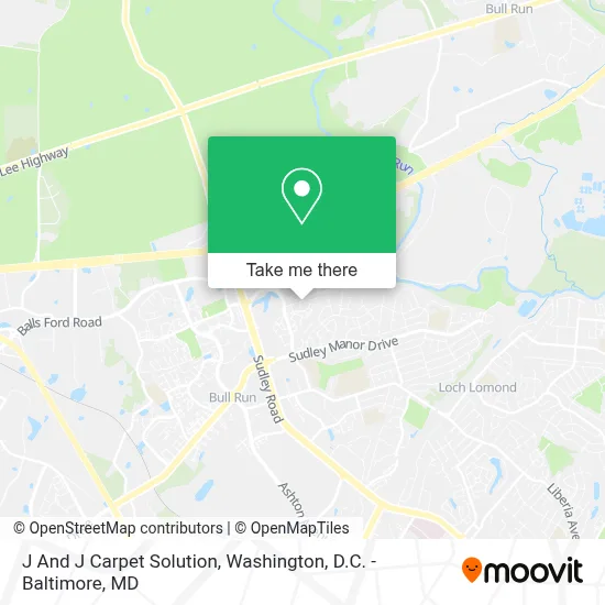 J And J Carpet Solution map