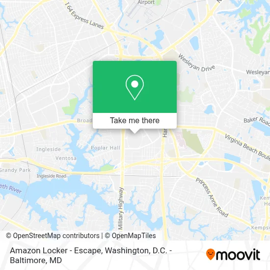 Amazon Locker - Escape map