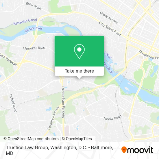 Trustice Law Group map