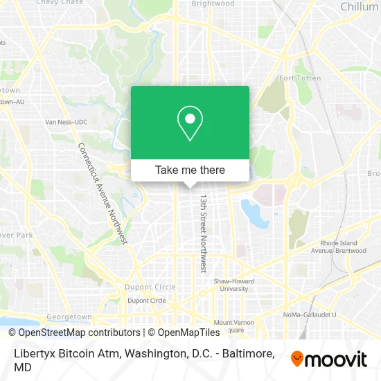 Libertyx Bitcoin Atm map