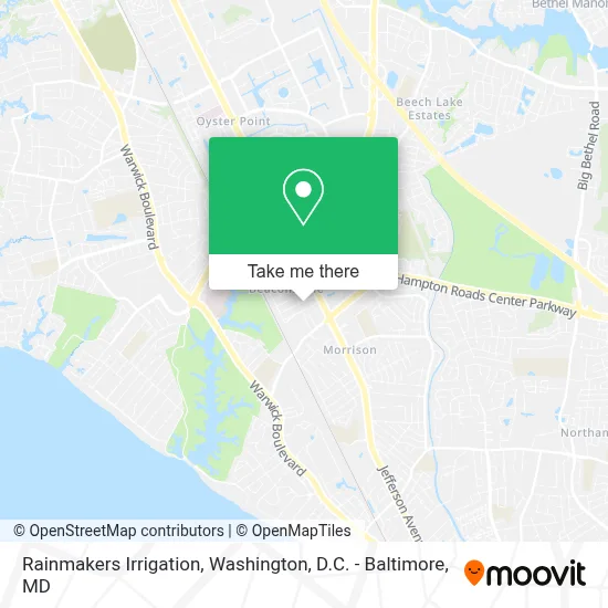 Rainmakers Irrigation map