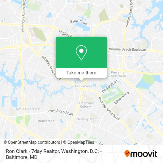 Ron Clark - 7day Realtor map