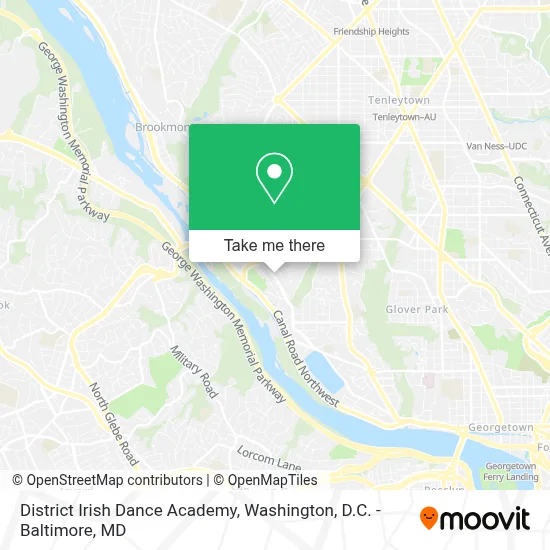District Irish Dance Academy map