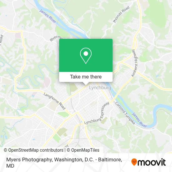 Myers Photography map