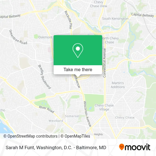 Sarah M Funt map