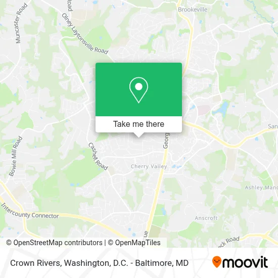 Crown Rivers map