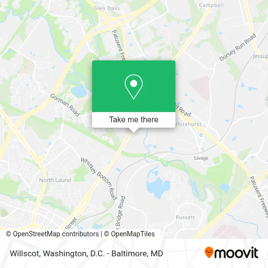 Willscot map