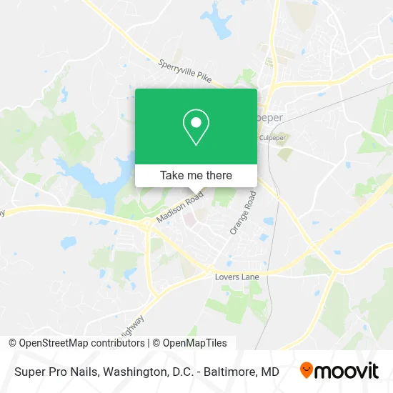 Super Pro Nails map