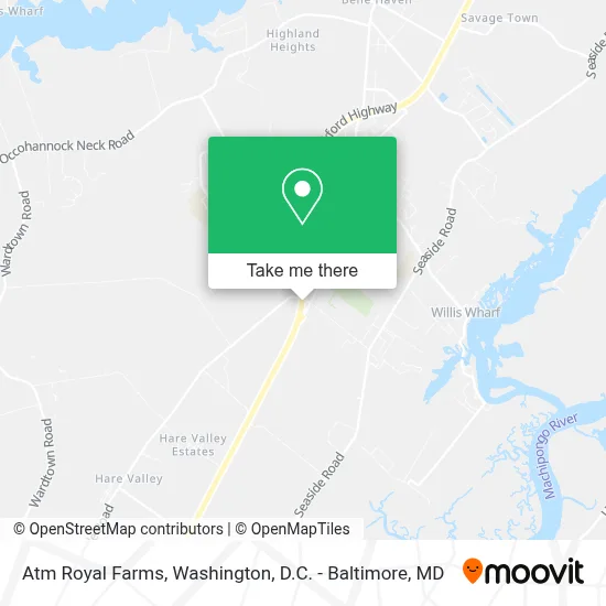 Atm Royal Farms map