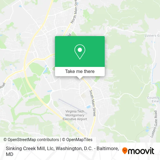 Sinking Creek Mill, Llc map