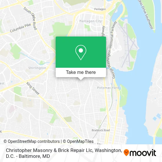 Christopher Masonry & Brick Repair Llc map