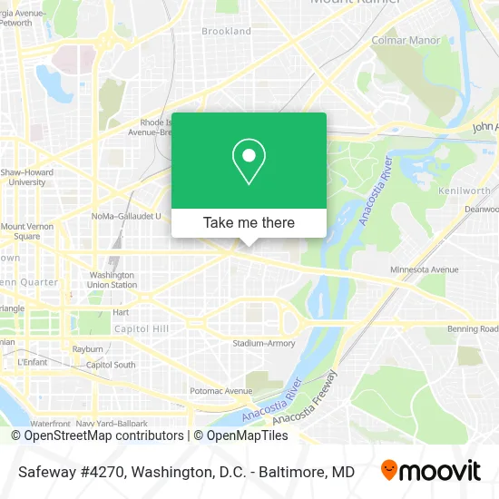 Safeway #4270 map