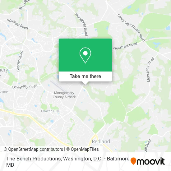 The Bench Productions map