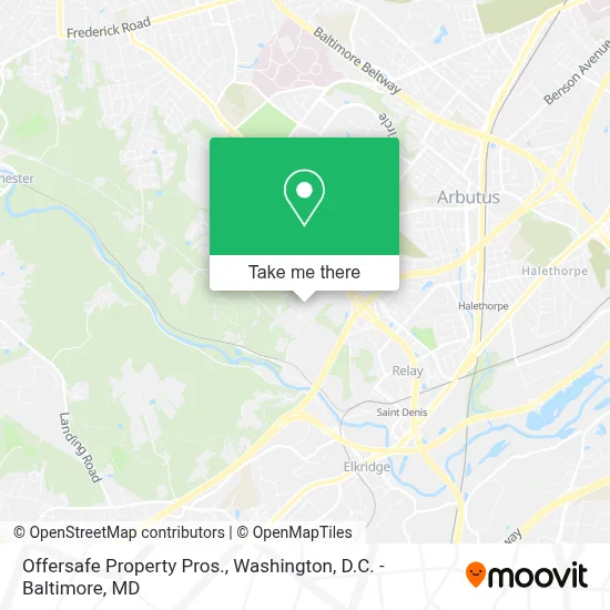 Offersafe Property Pros. map