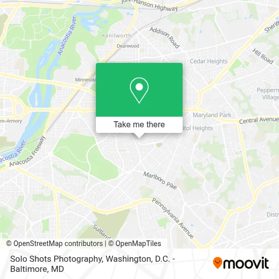 Solo Shots Photography map