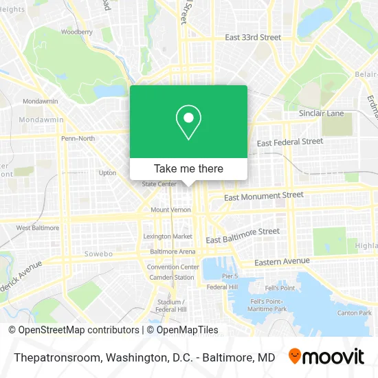 Thepatronsroom map