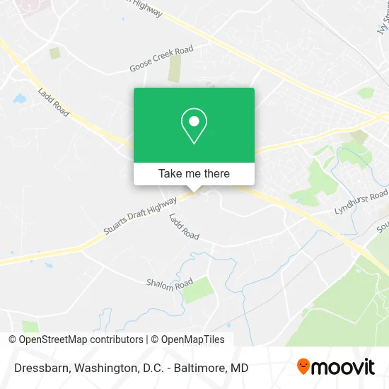 Dressbarn map
