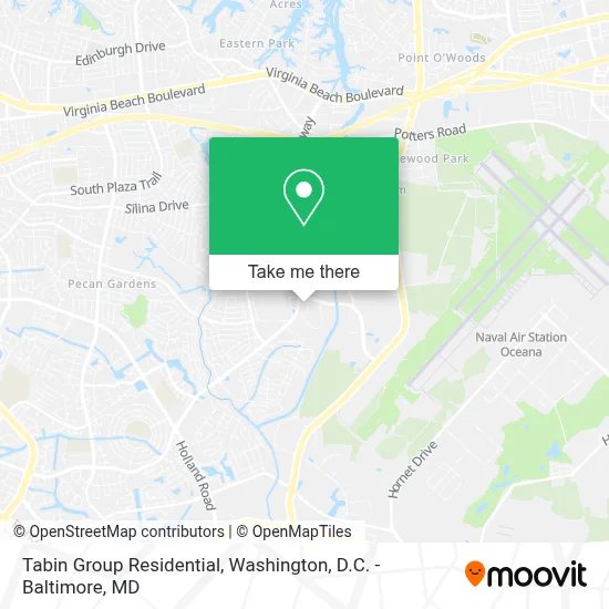 Tabin Group Residential map