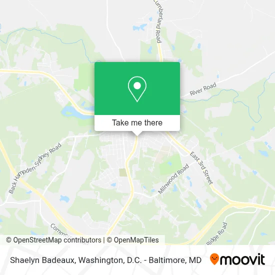 Shaelyn Badeaux map