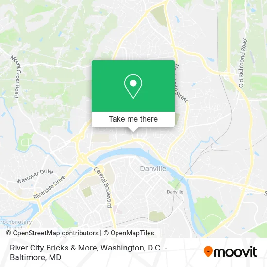 River City Bricks & More map