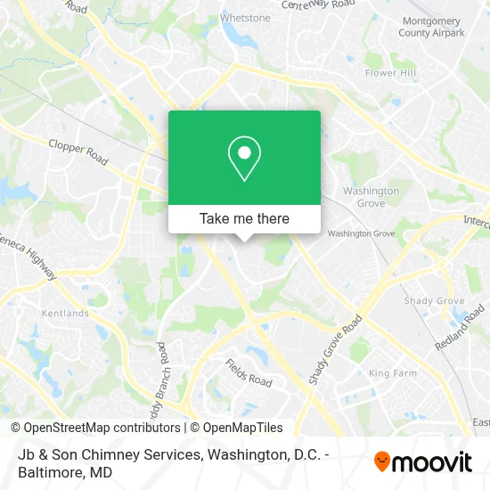 Jb & Son Chimney Services map