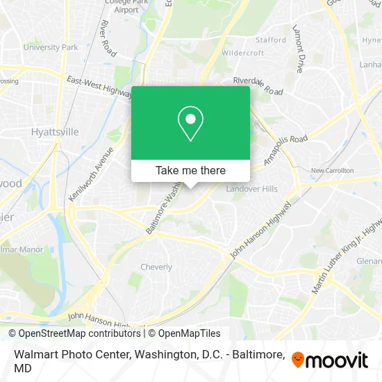 Walmart Photo Center map