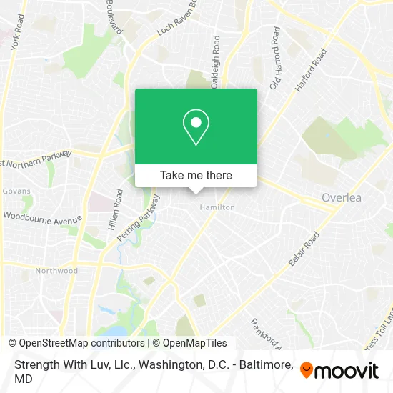 Strength With Luv, Llc. map