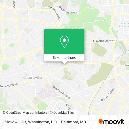 Mallow Hills map