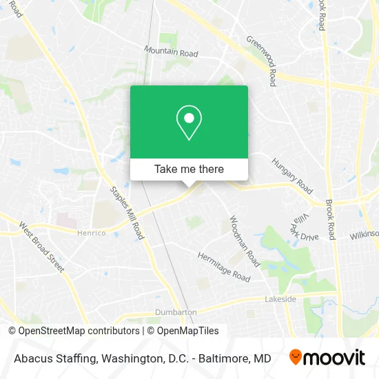 Abacus Staffing map