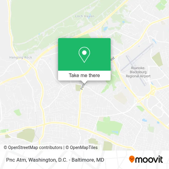 Pnc Atm map
