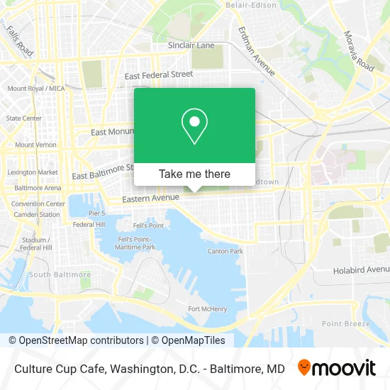 Culture Cup Cafe map