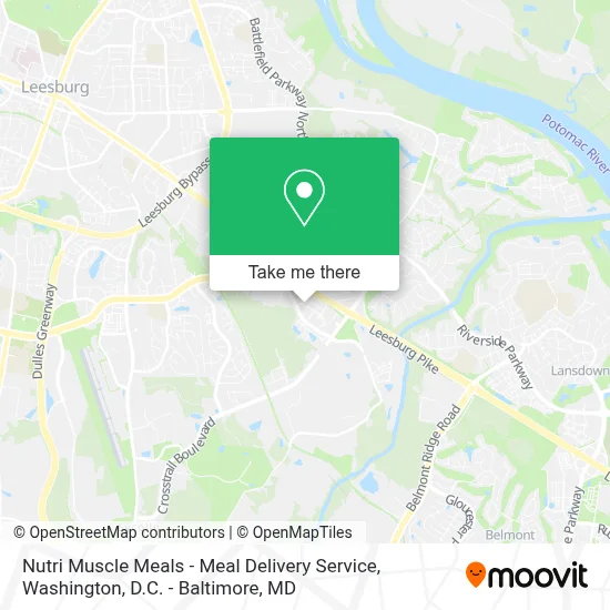 Nutri Muscle Meals - Meal Delivery Service map