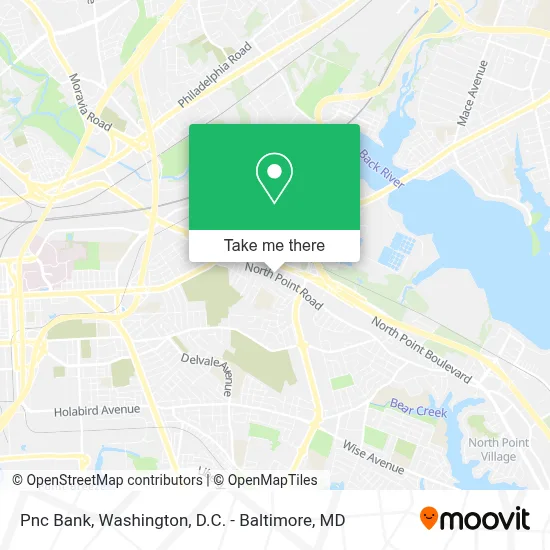 Pnc Bank map