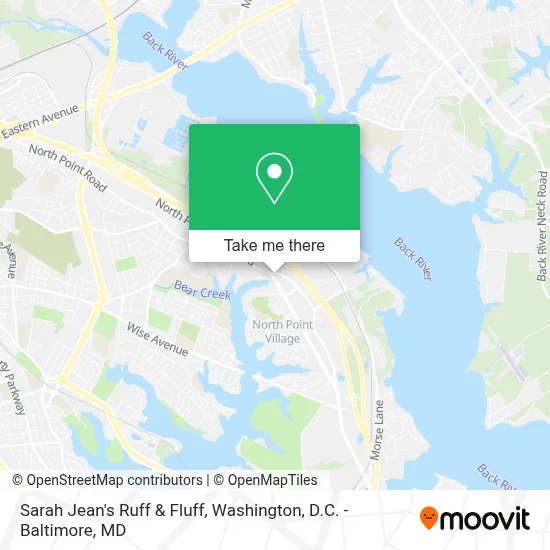 Sarah Jean's Ruff & Fluff map