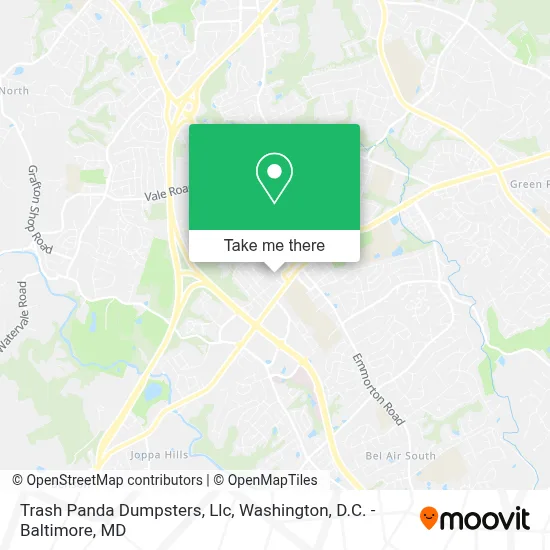 Trash Panda Dumpsters, Llc map