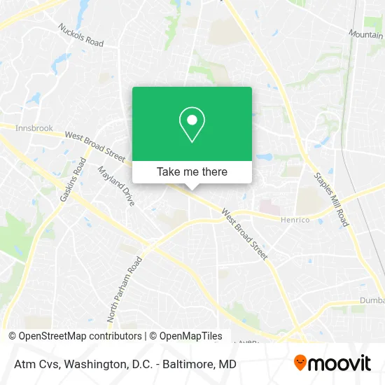 Atm Cvs map