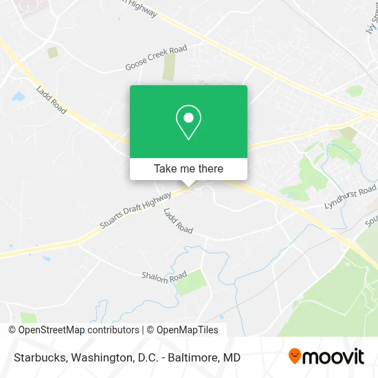 Starbucks map