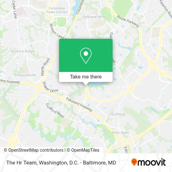 The Hr Team map