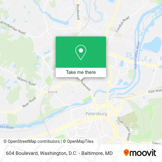 604 Boulevard map
