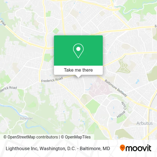 Lighthouse Inc map
