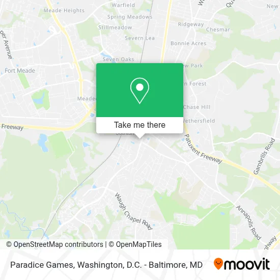 Paradice Games map